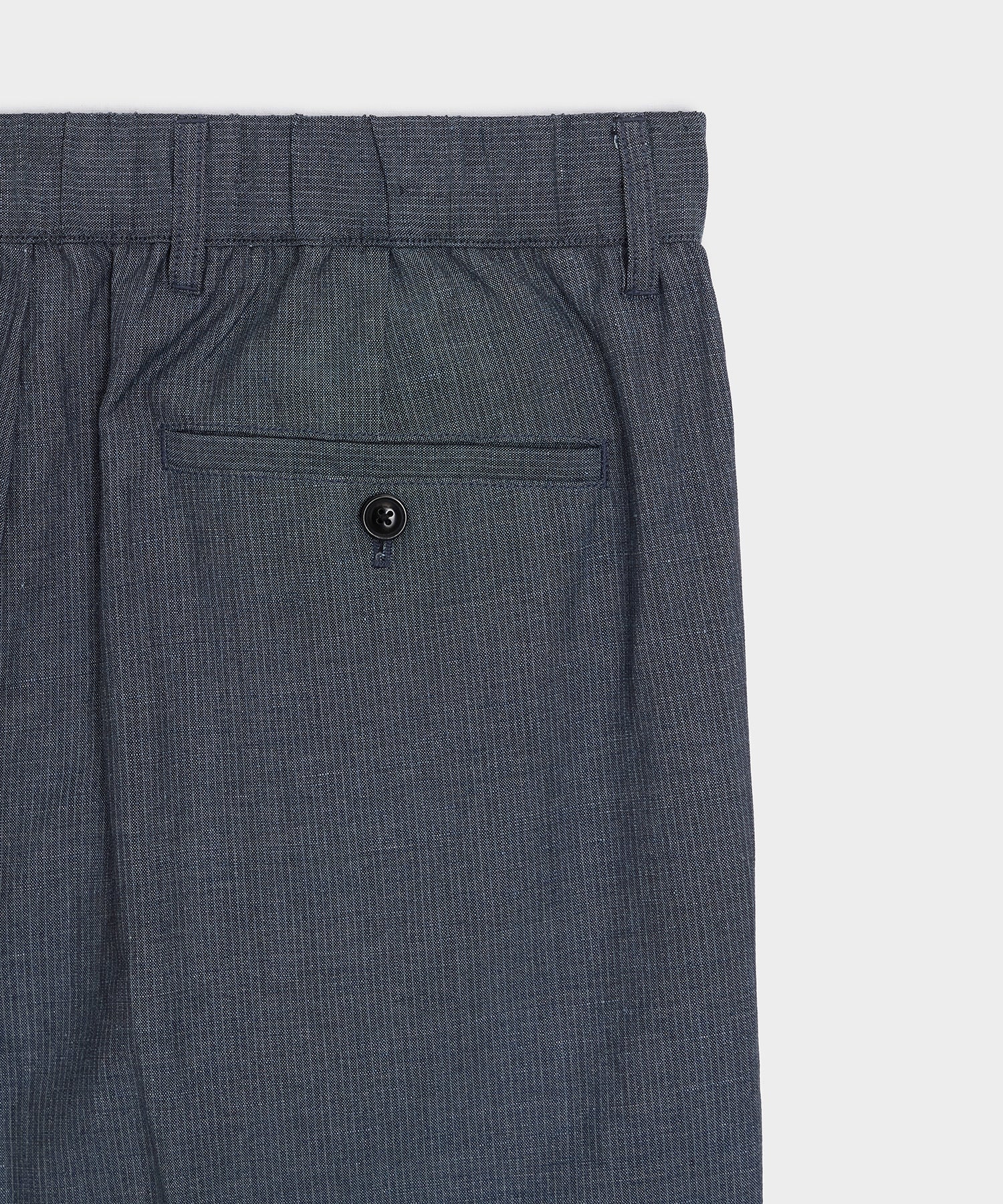 Italian Linen-Wool Officer Trouser