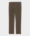 Italian Linen Houndstooth Madison Trouser