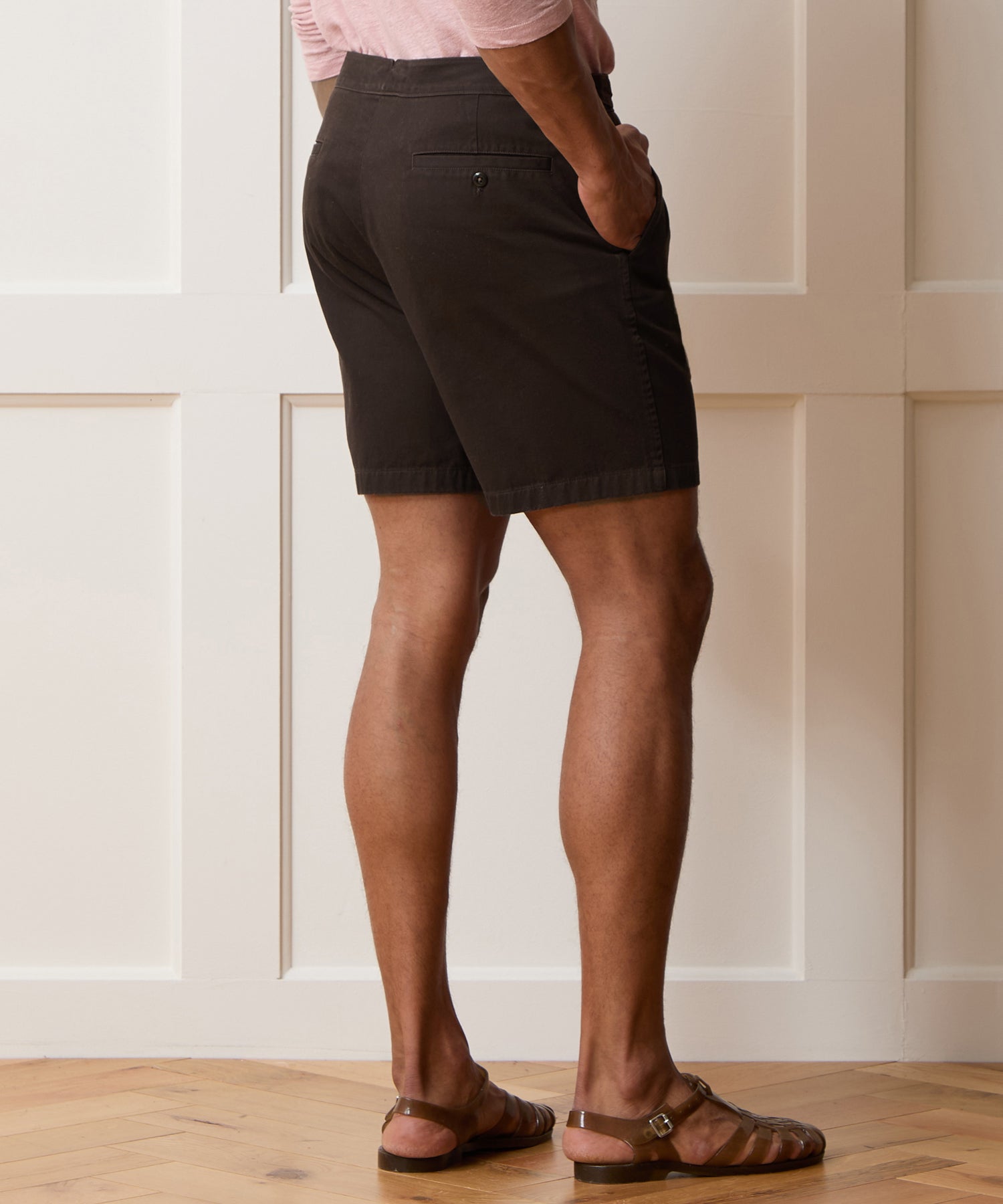 7" Cotton Side Tab Short