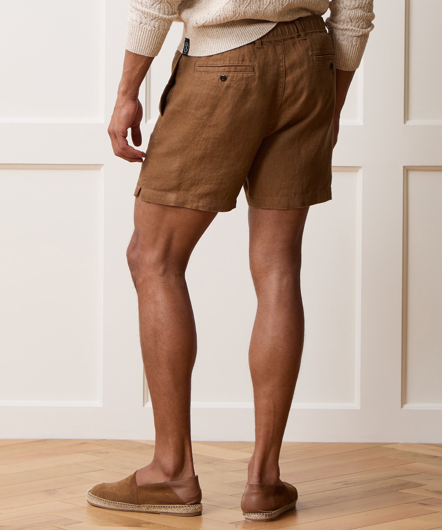 5" Linen Beachcomber Short