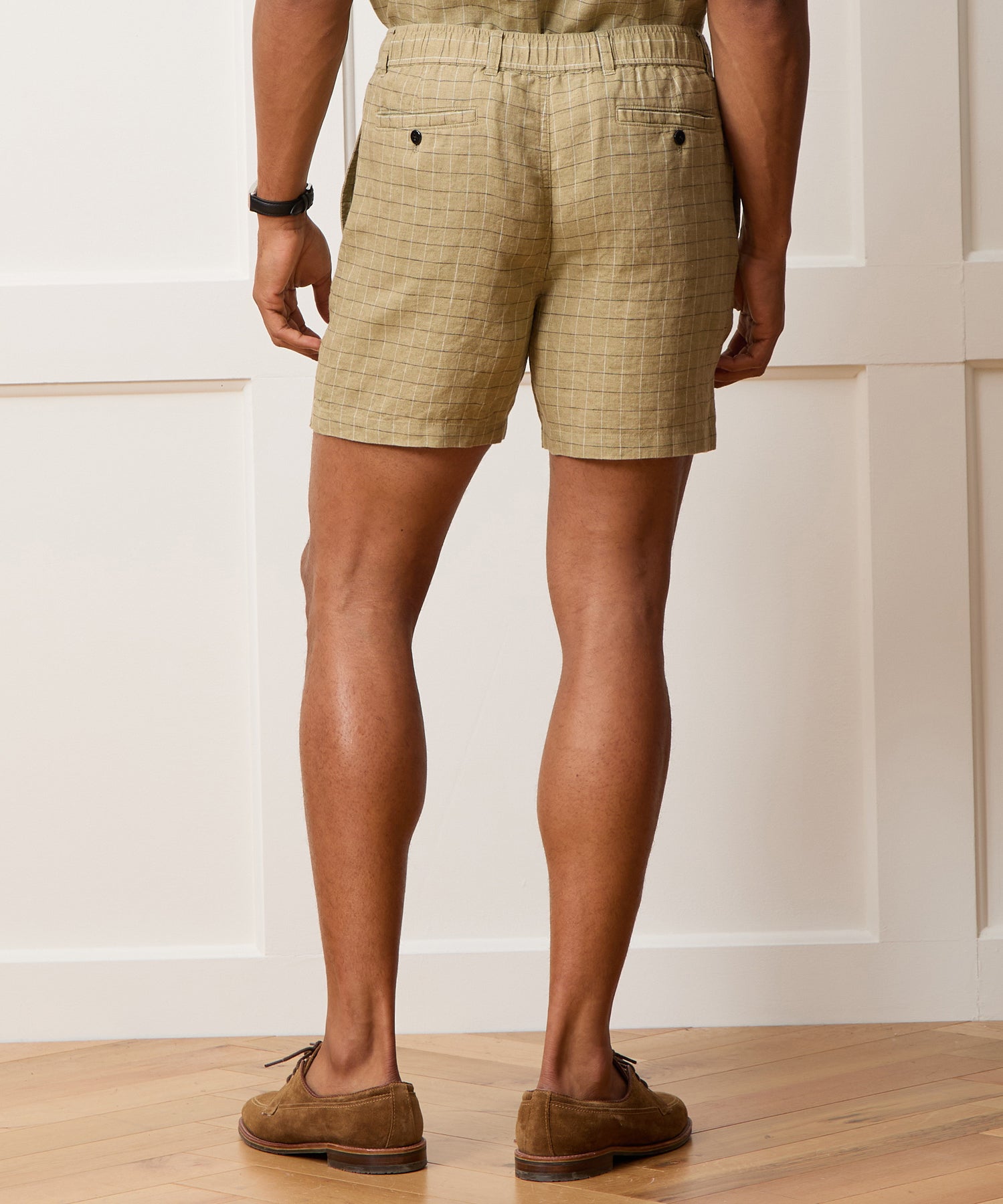 5" Linen Beachcomber Short