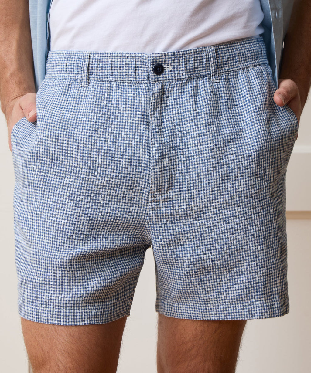 5" Linen Beachcomber Short