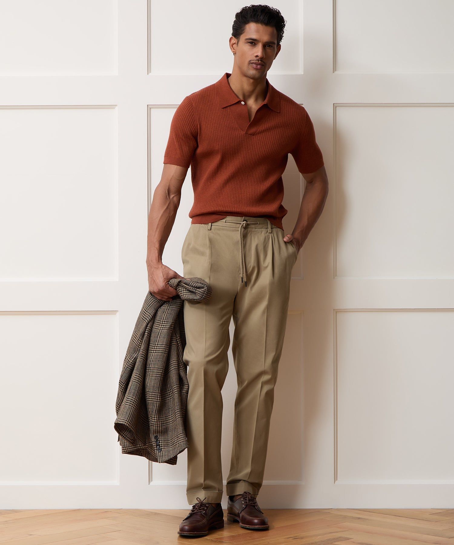 Italian Cotton Modern Chino