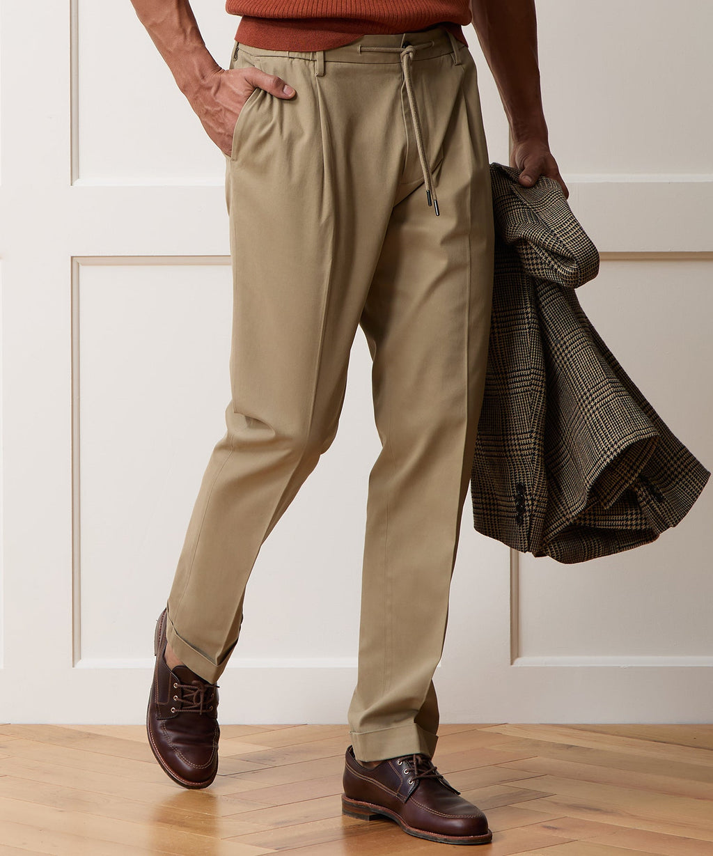 Italian Cotton Modern Chino