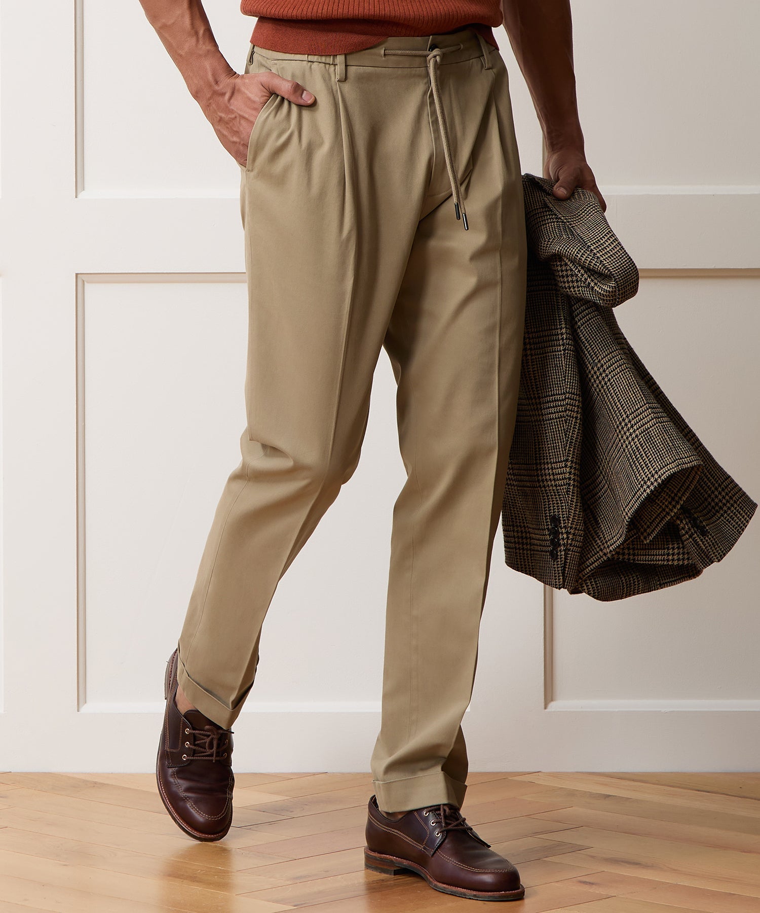 Italian Cotton Modern Chino