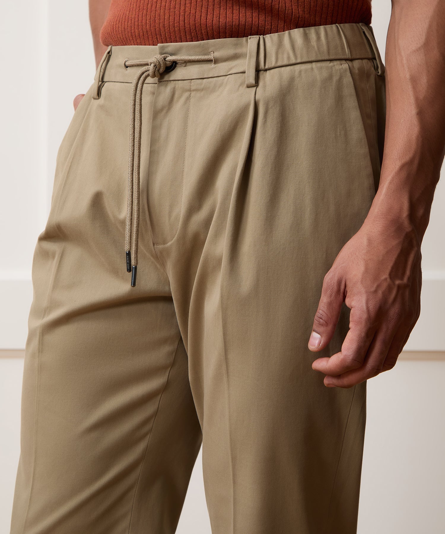 Italian Cotton Modern Chino