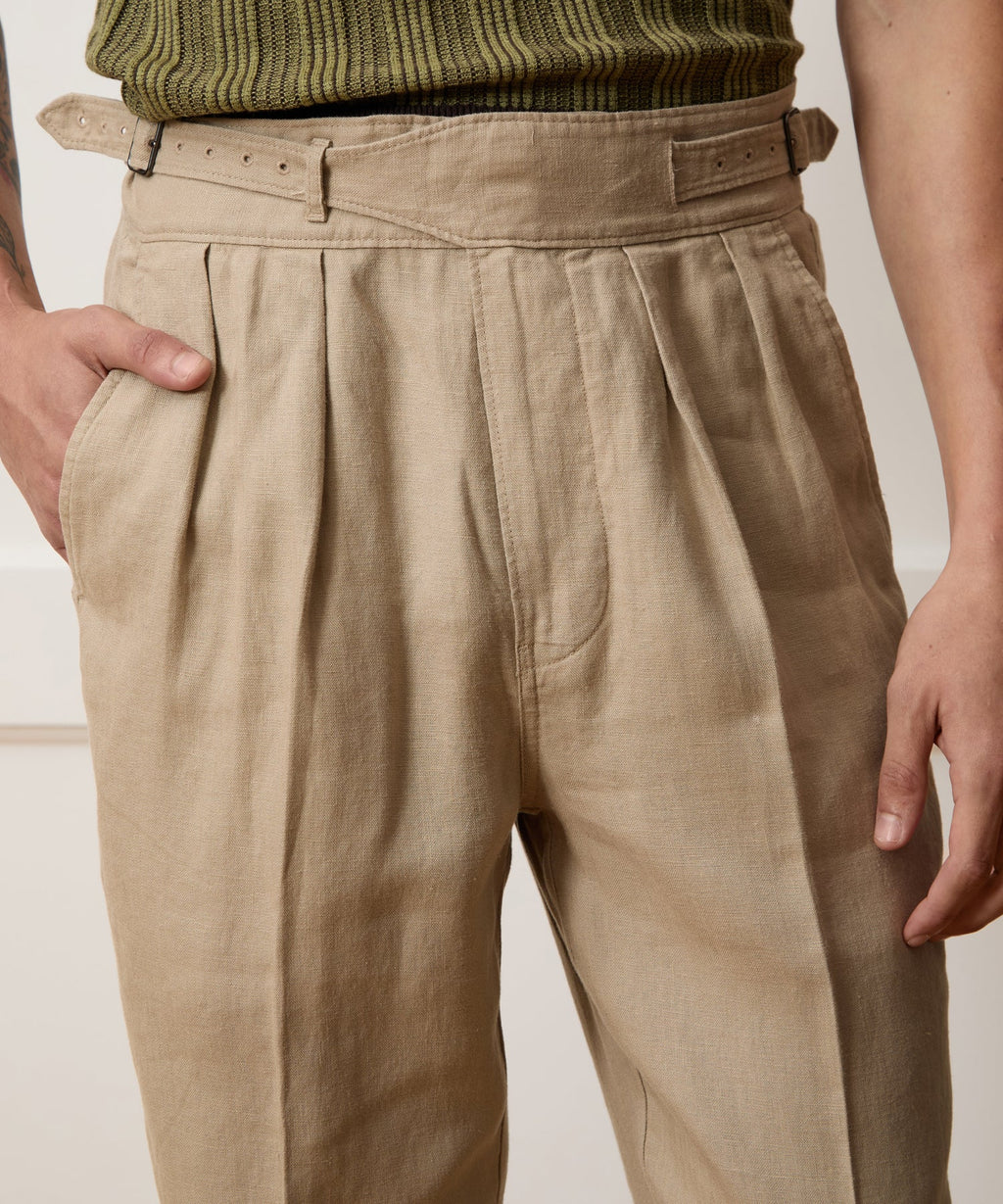 Linen Gurkha Trouser