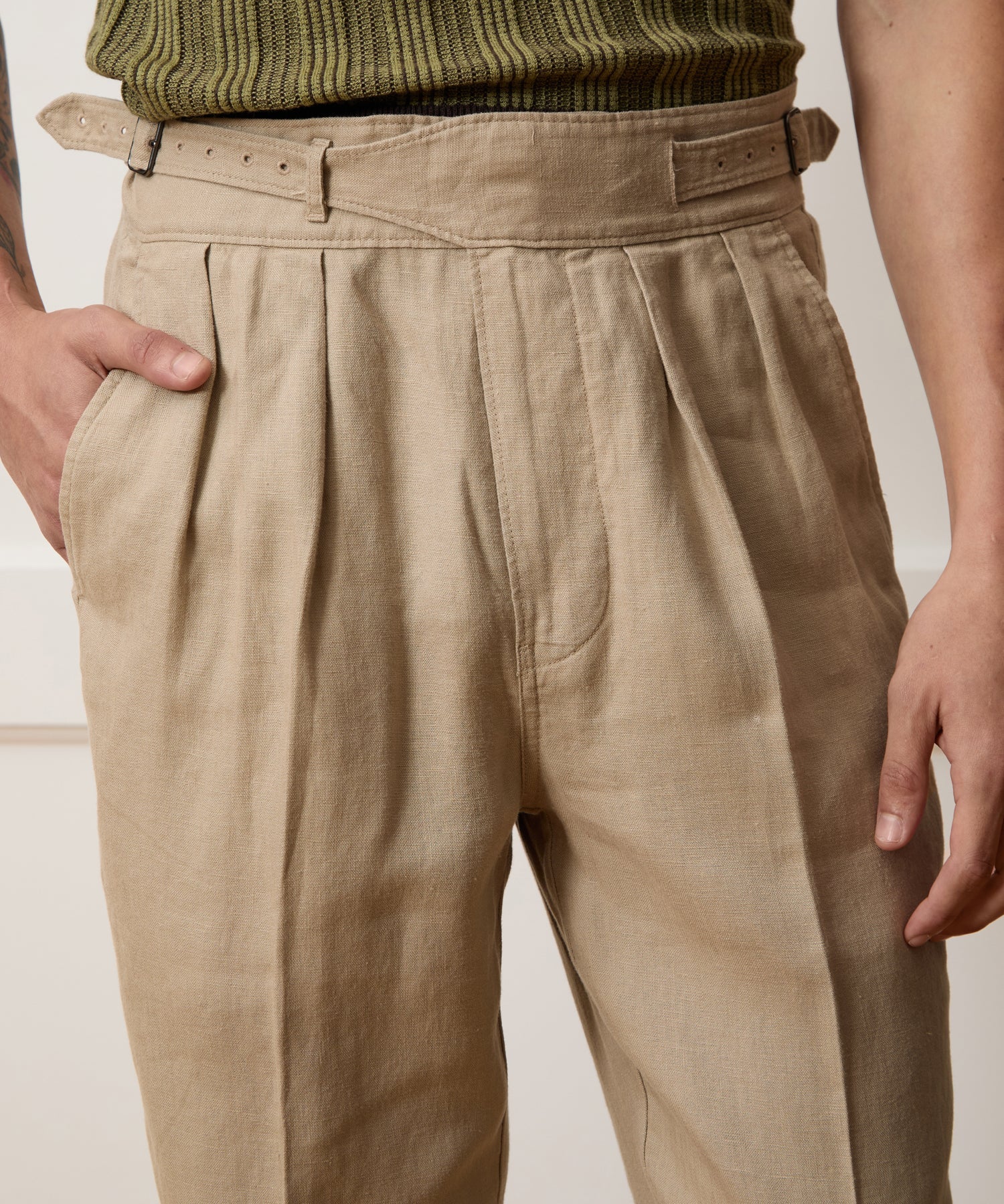 Linen Gurkha Trouser