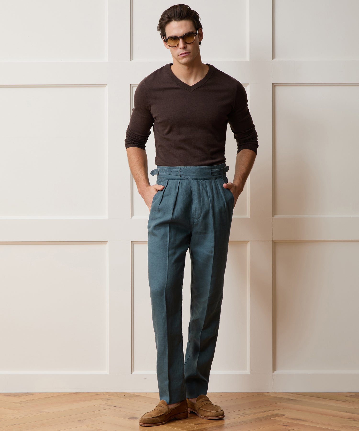 Linen Gurkha Trouser