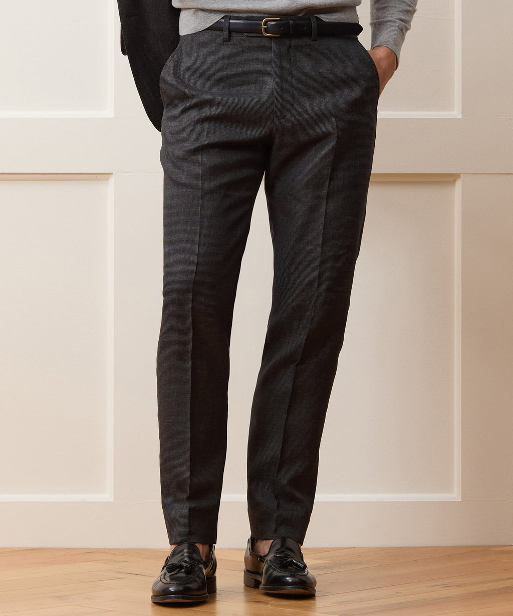 Italian Cotton-Linen Sutton Trouser