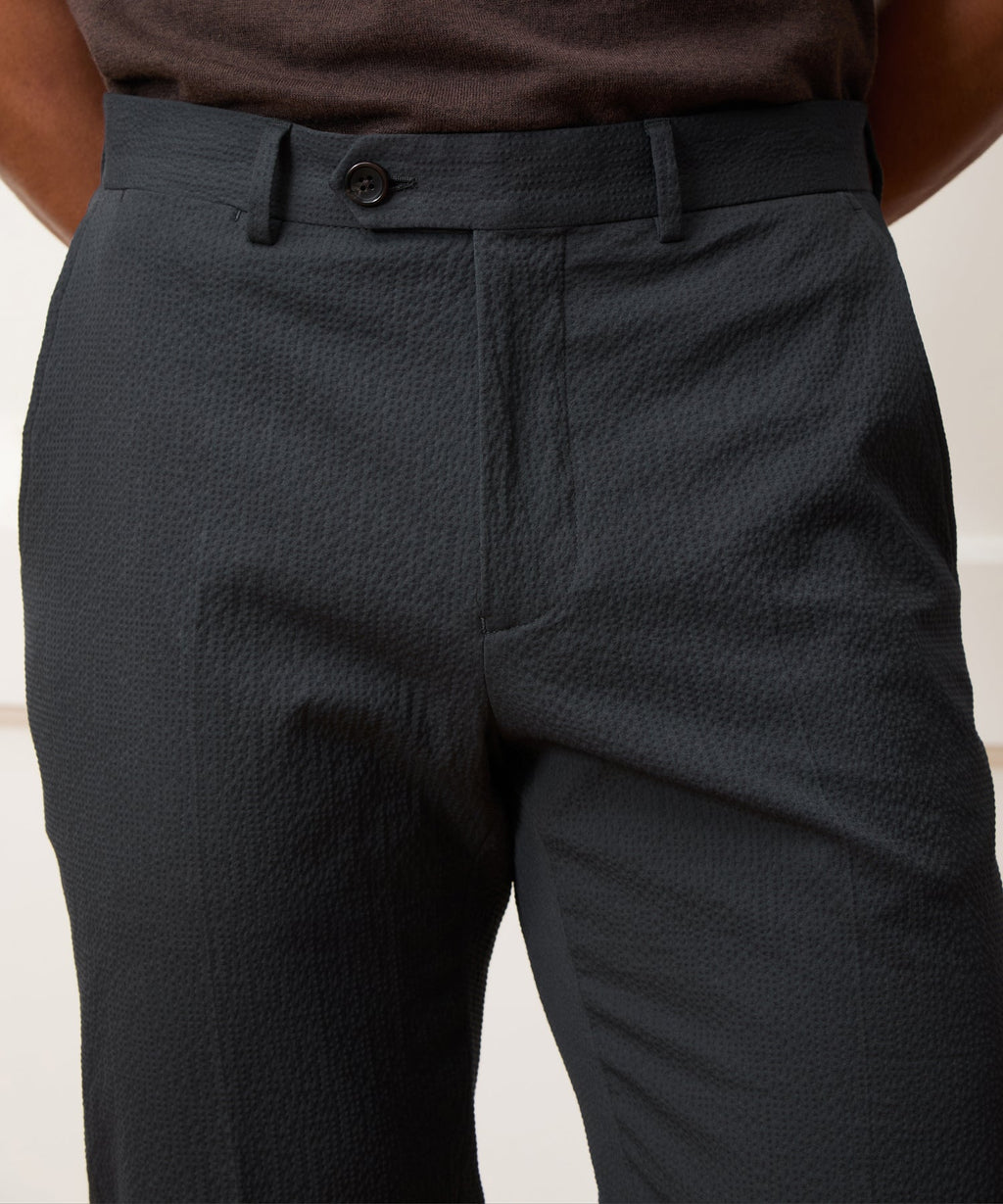 Italian Seersucker Sutton Trouser