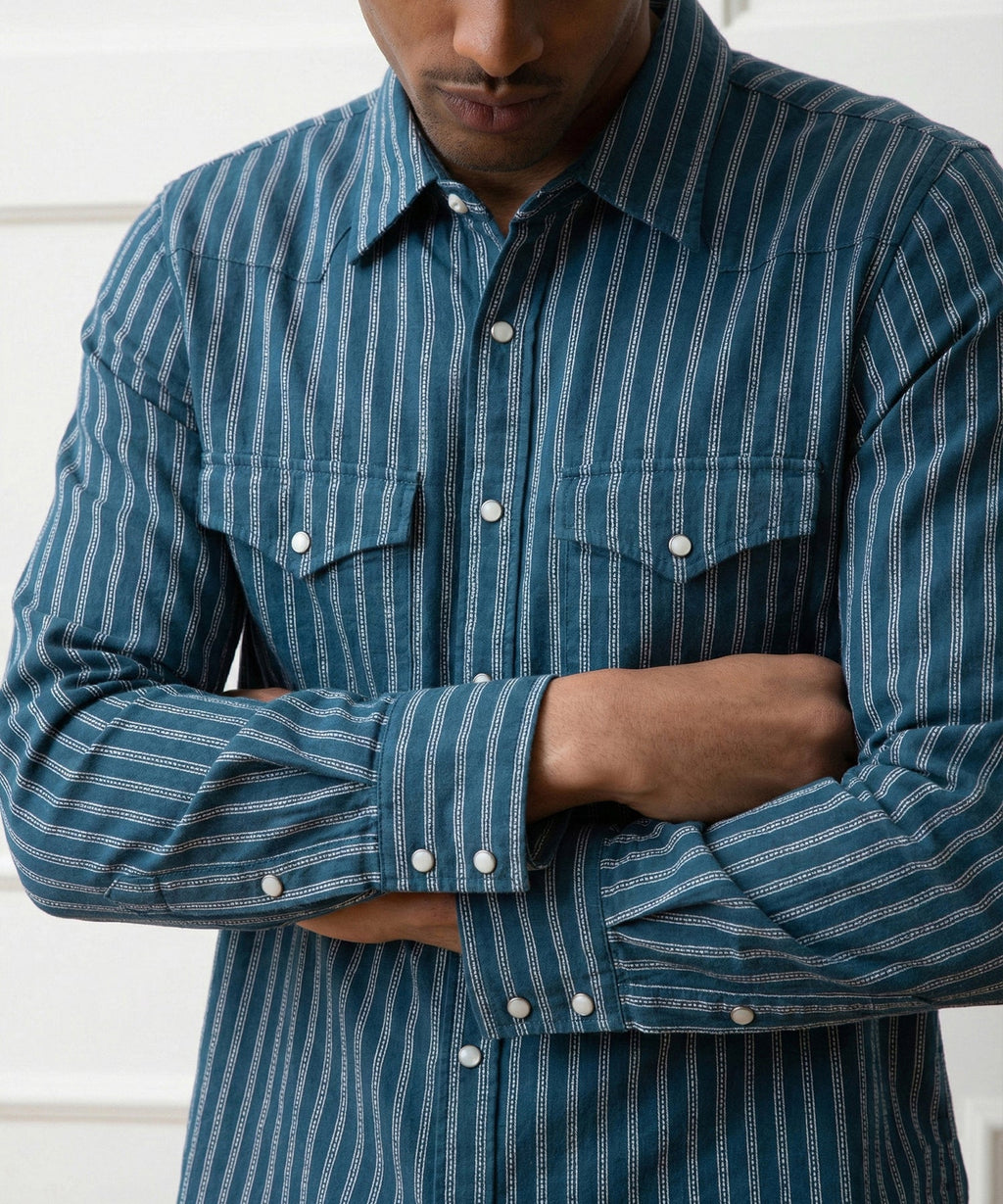 Linen Western Shirt