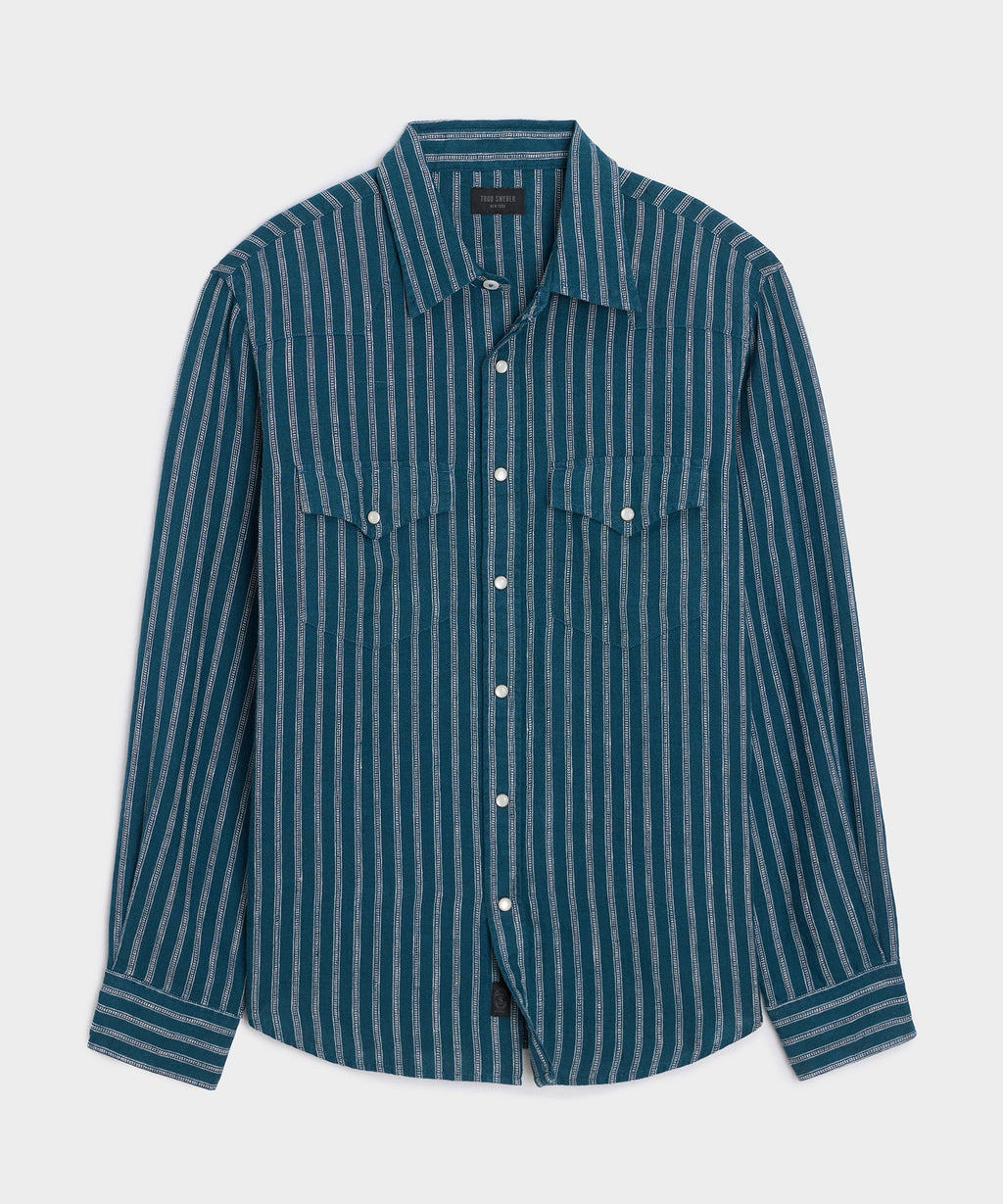 Linen Western Shirt