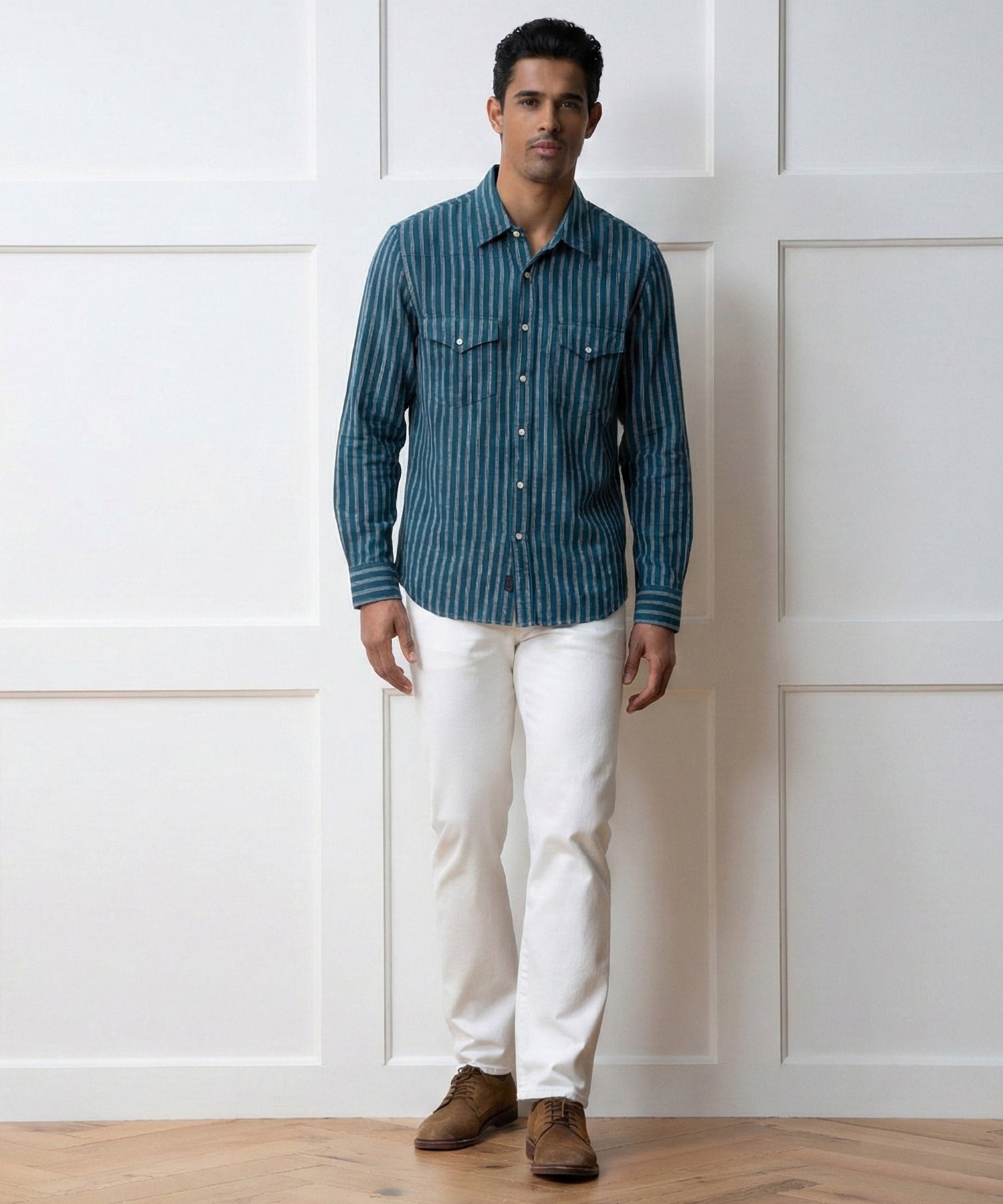 Linen Western Shirt