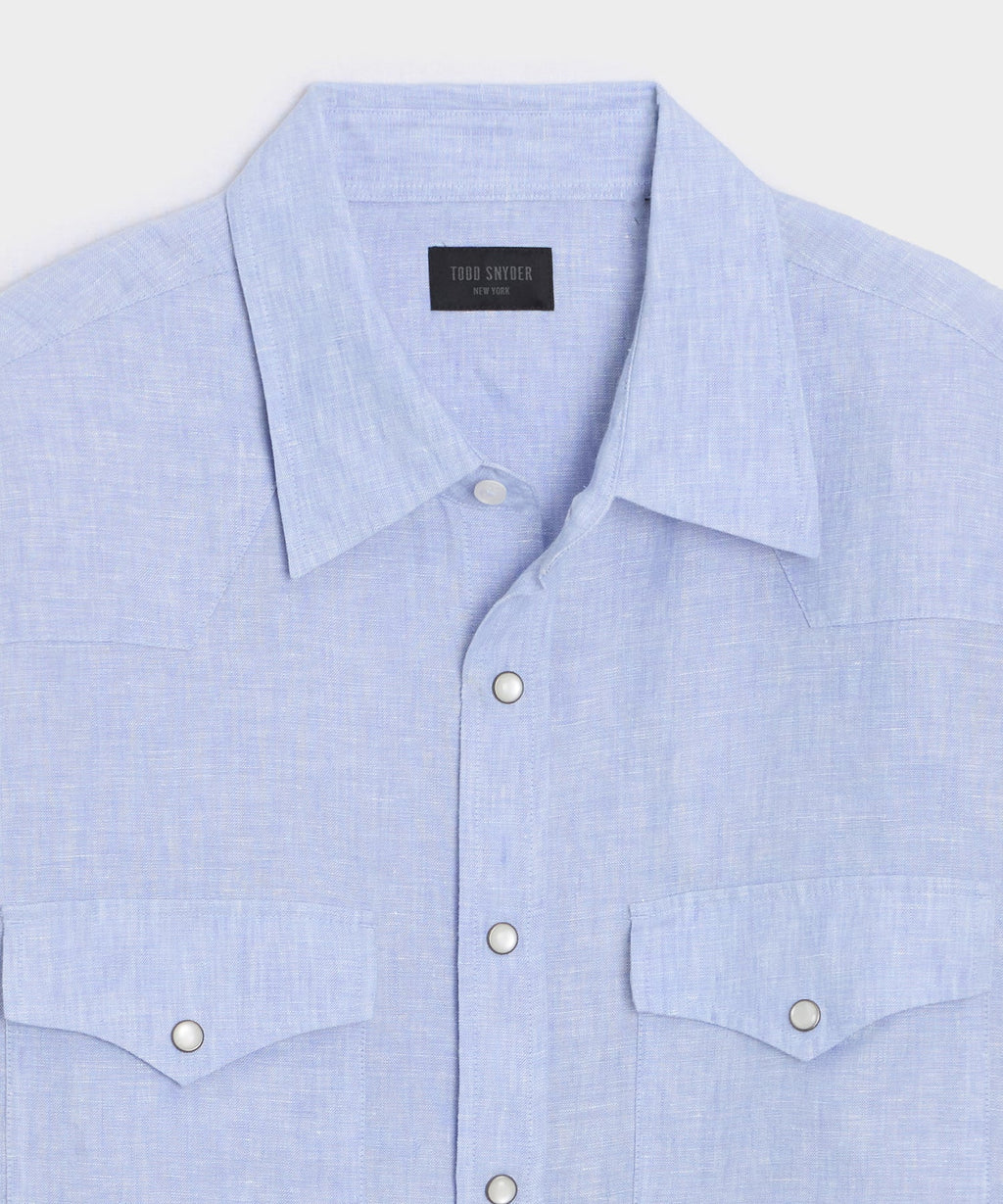 Linen Western Shirt