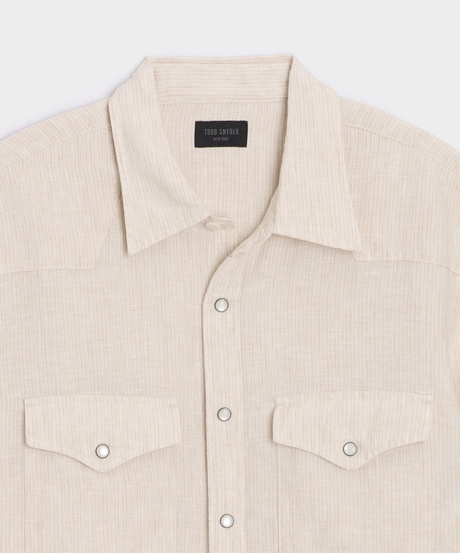 Linen Western Shirt