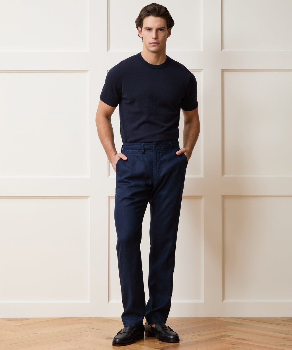 Cotton-Cashmere Sweater Tee