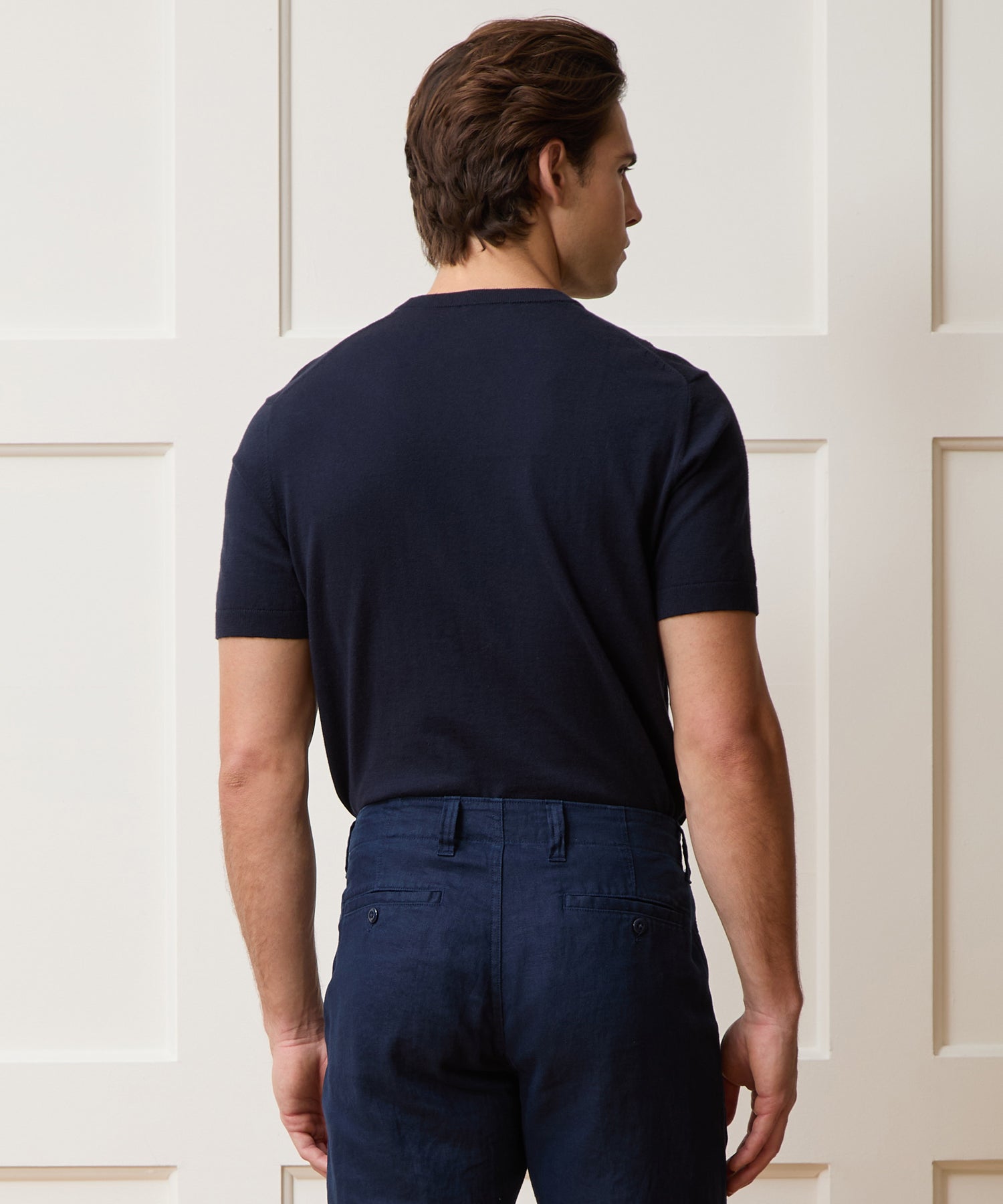 Cotton-Cashmere Sweater Tee