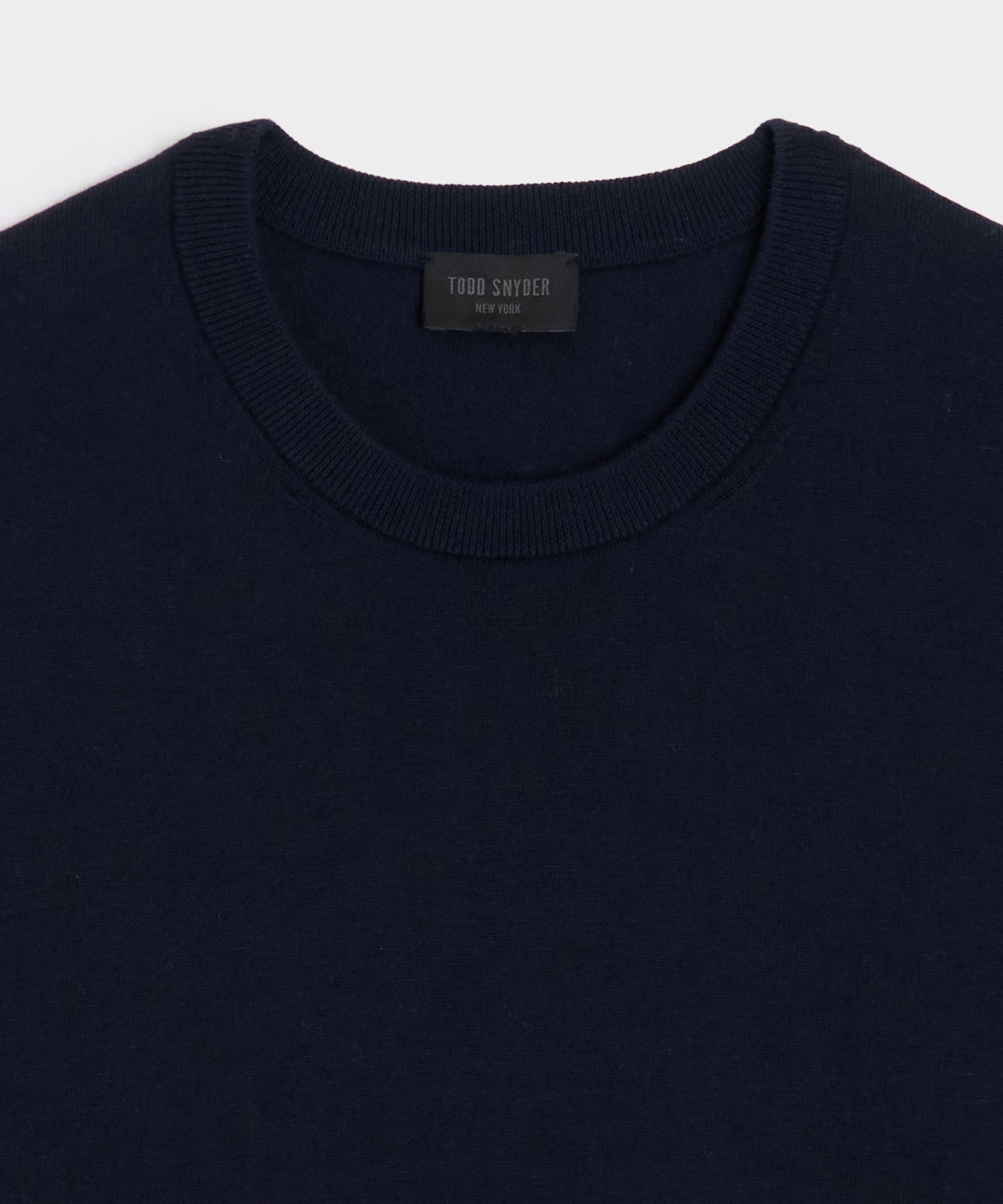 Cotton-Cashmere Sweater Tee
