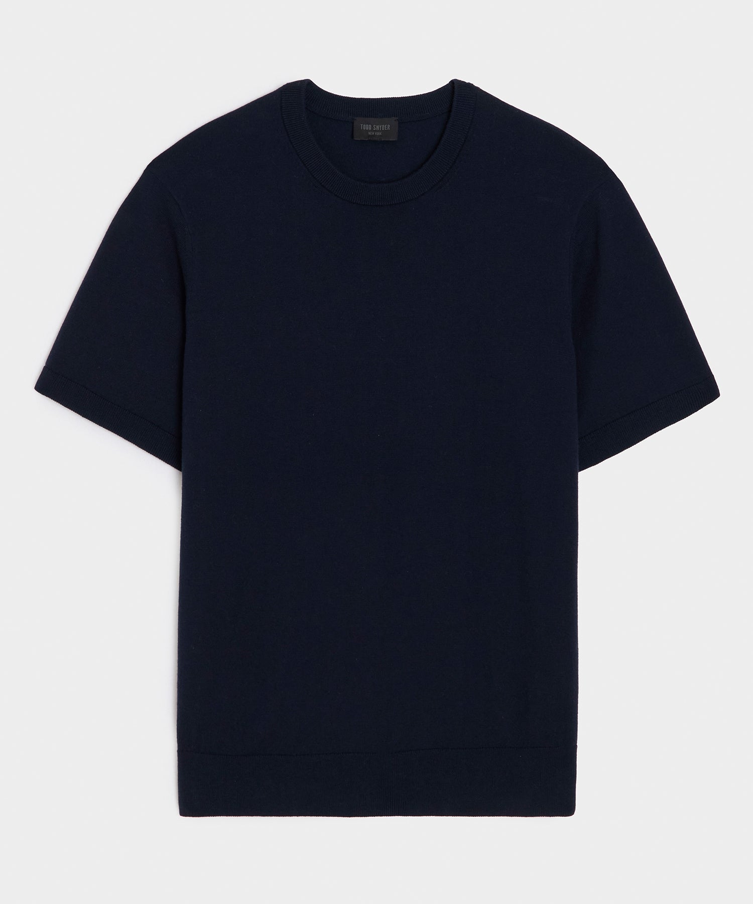 Cotton-Cashmere Sweater Tee