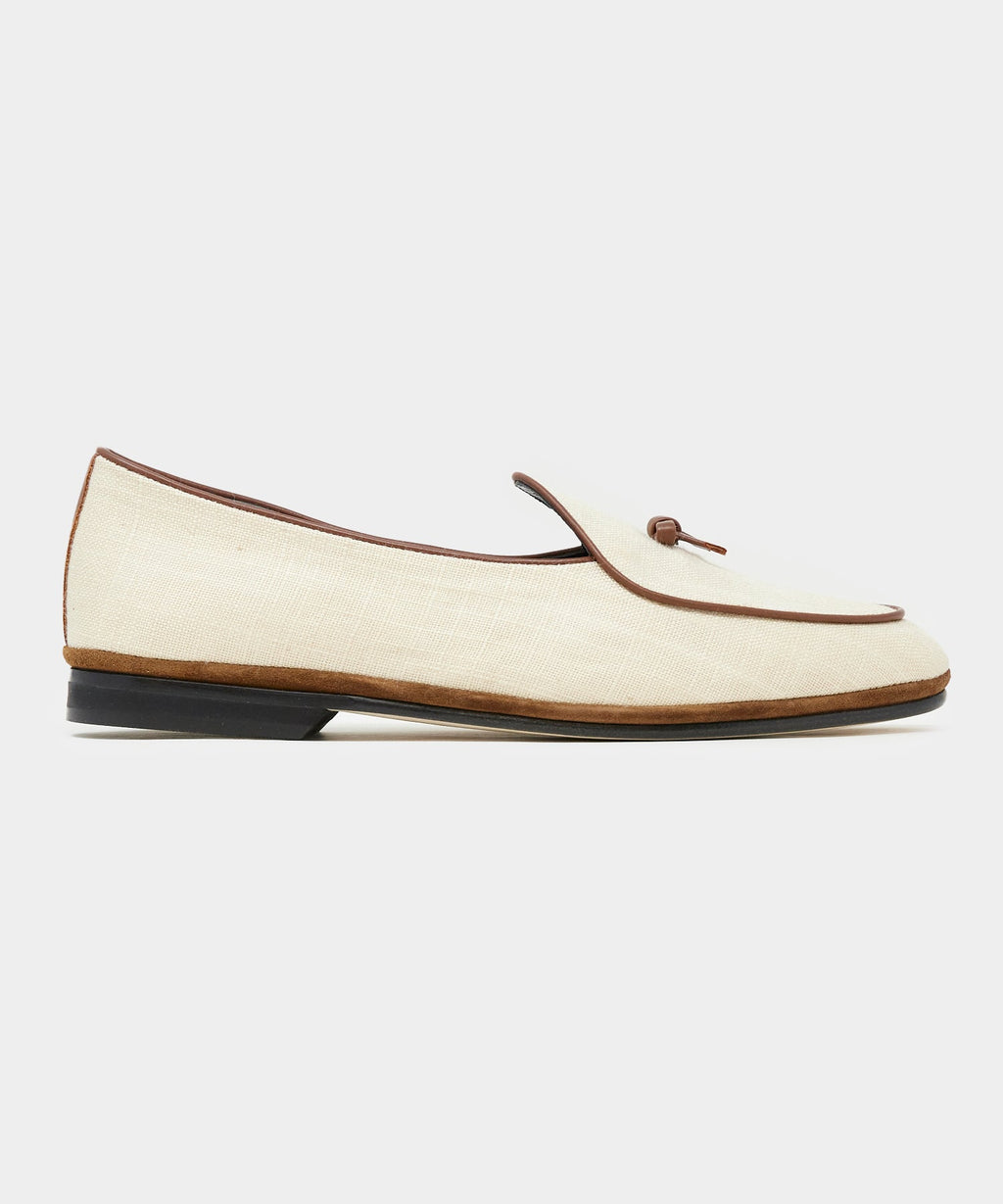 Todd Snyder x Rubinacci Linen Marphy Loafer