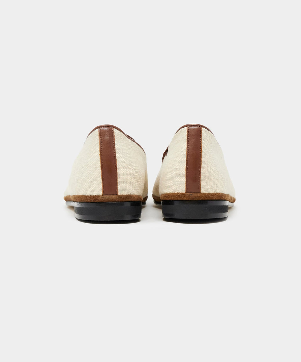 Todd Snyder x Rubinacci Linen Marphy Loafer