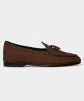 Rubinacci Marphy Woven Linen Tassel Loafer