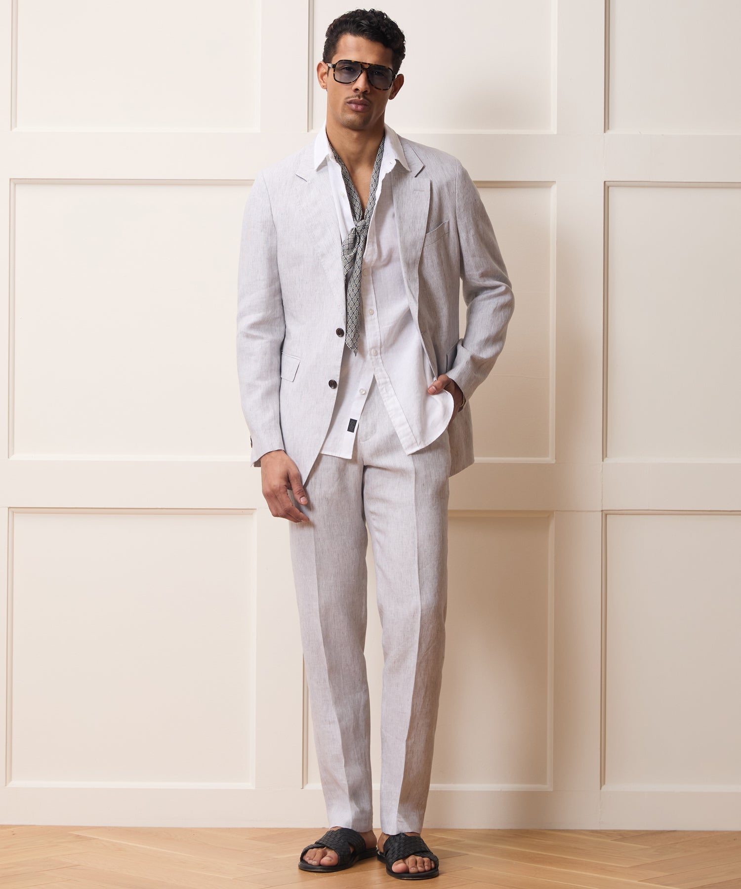 Italian Linen Sutton Trouser