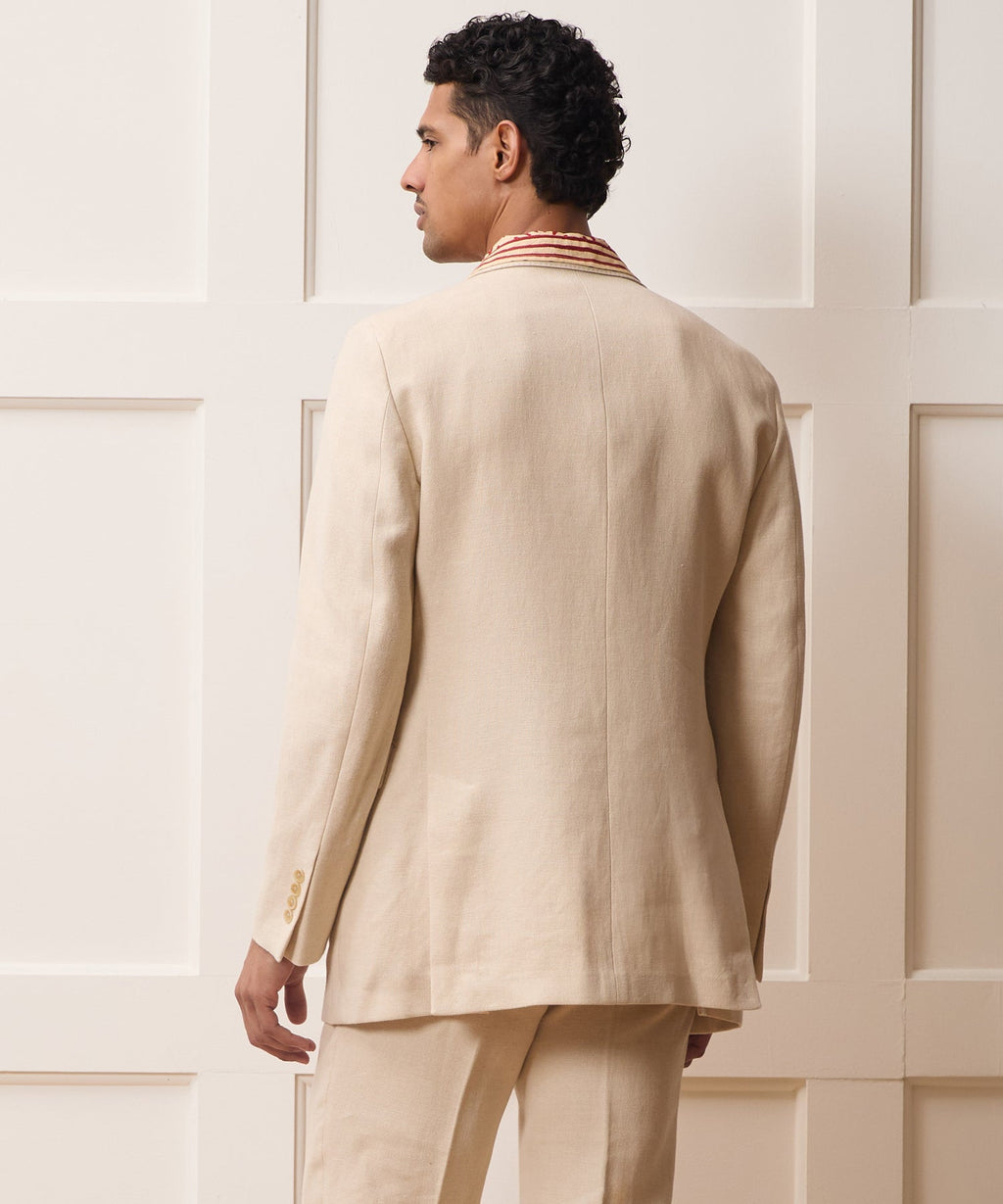 Italian Linen-Cotton Madison Jacket