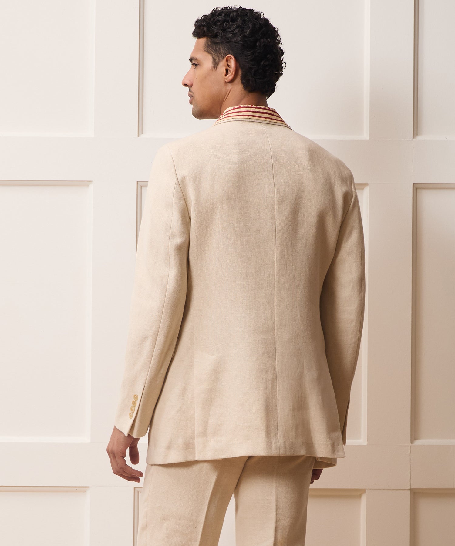 Italian Linen-Cotton Madison Jacket