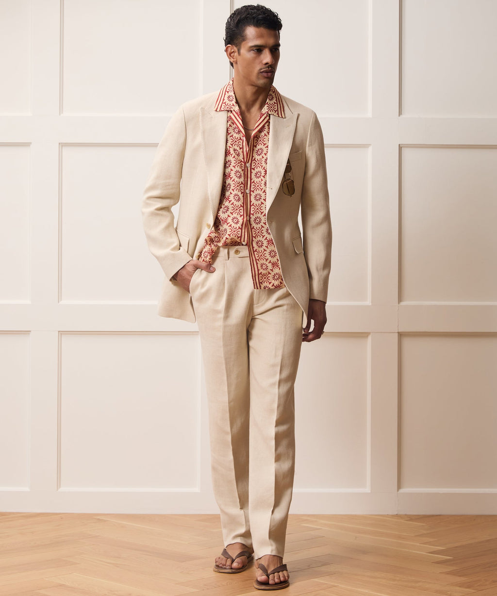 Italian Linen-Cotton Madison Jacket