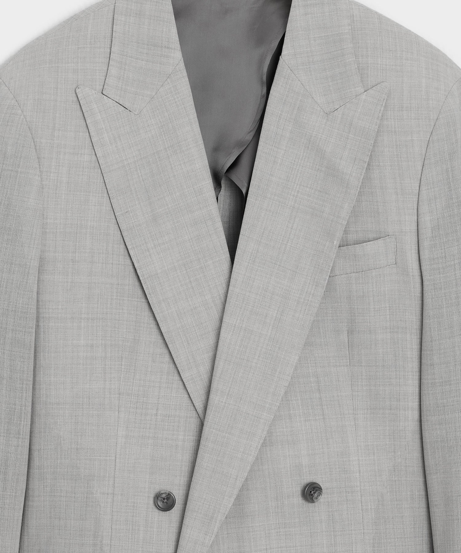 Italian Wool Double-Breasted Hollywood Jacket