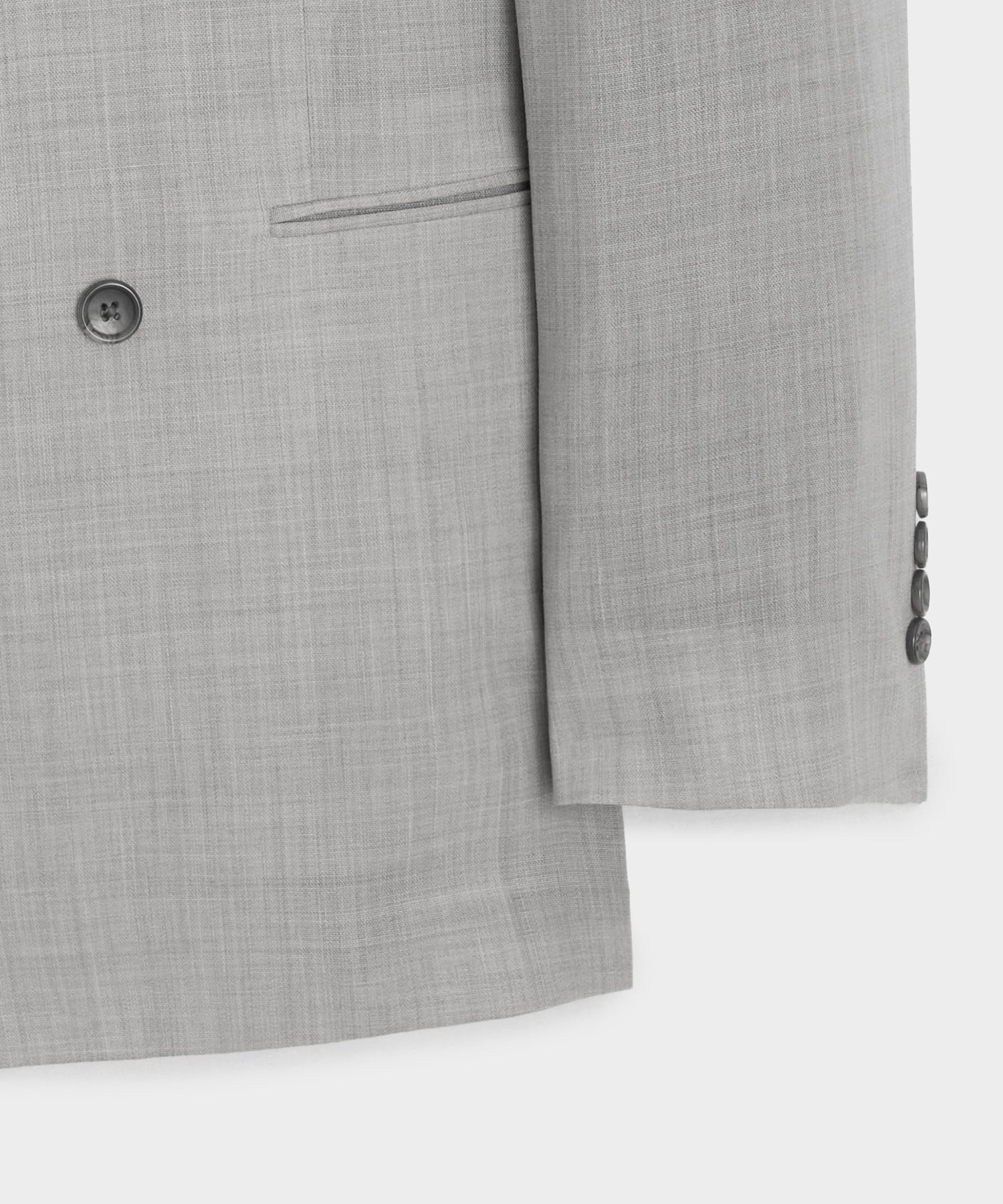 Italian Wool Double-Breasted Hollywood Jacket