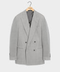 Italian Wool Double-Breasted Hollywood Jacket