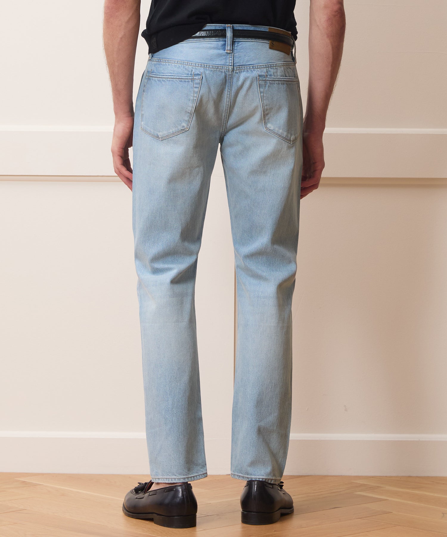 Slim Selvedge Jean in Light Indigo