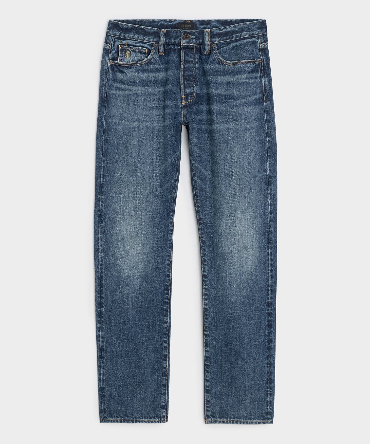 Slim Selvedge Jean in Dark Indigo