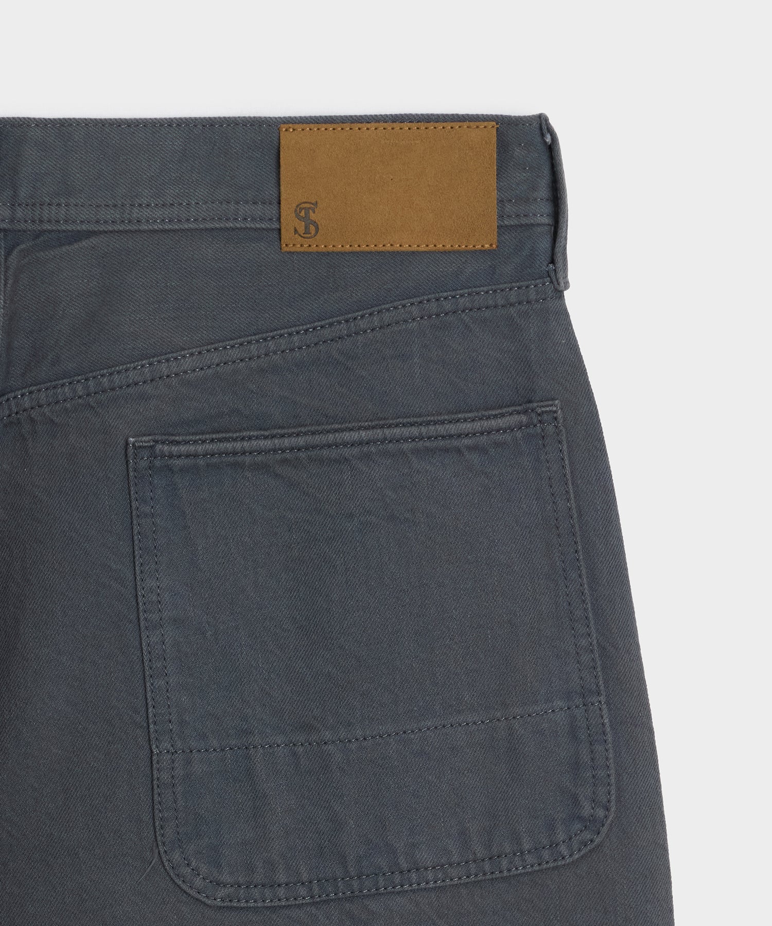 Relaxed Barrel Jean in Granite