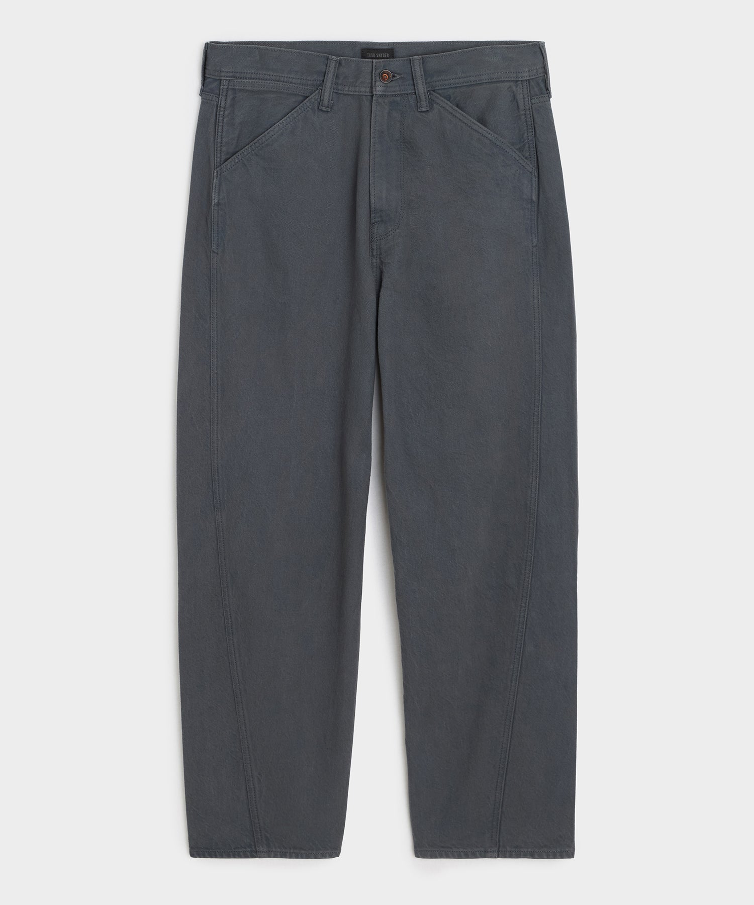Relaxed Barrel Jean in Granite
