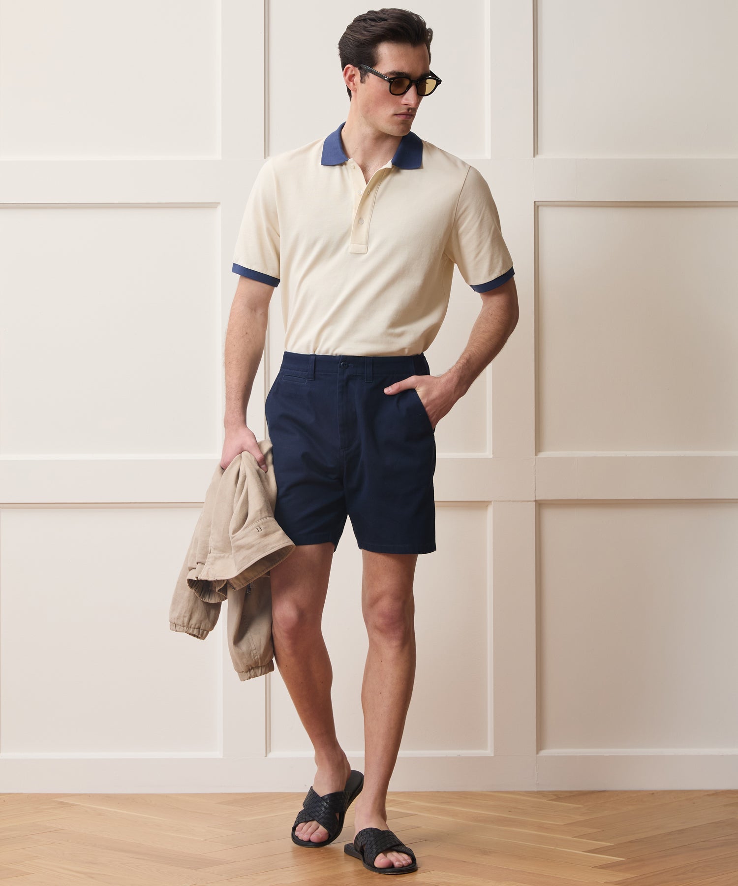 Cotton Pique Ringer Polo