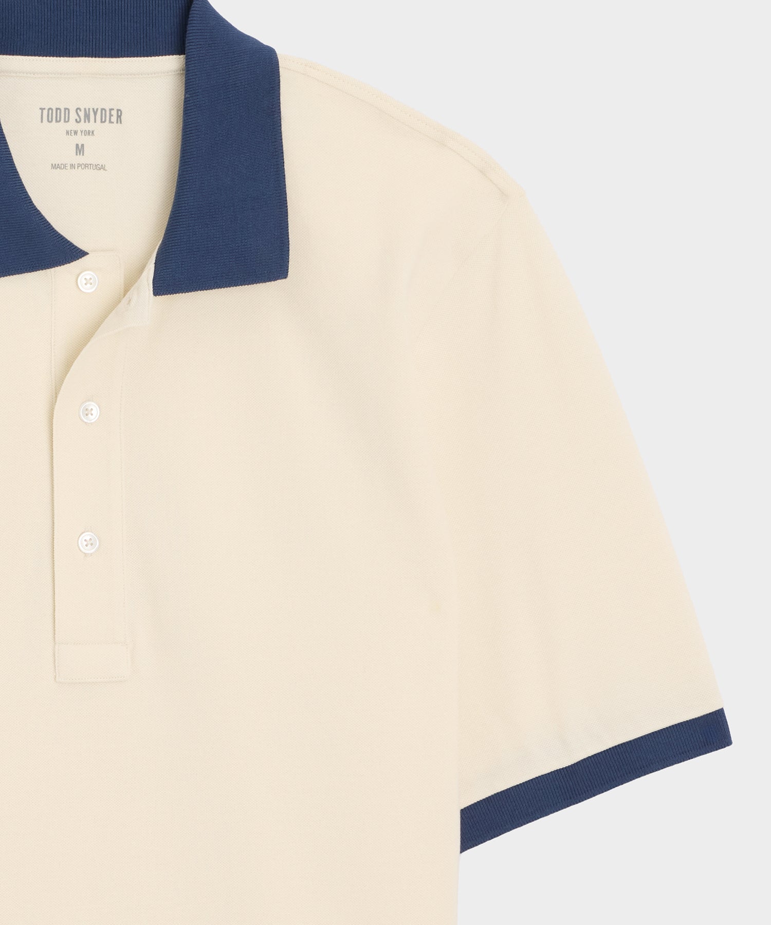 Cotton Pique Ringer Polo