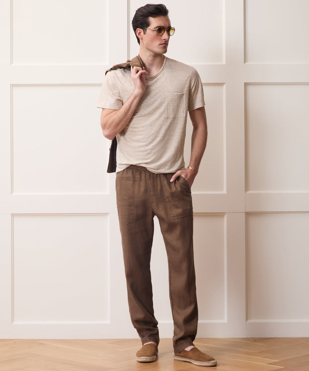Linen Pocket Tee