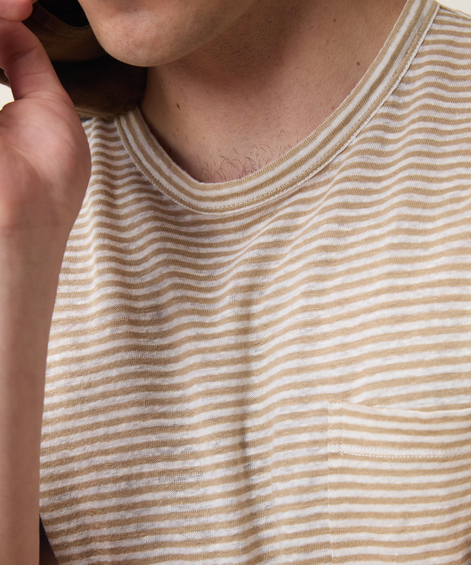 Linen Pocket Tee