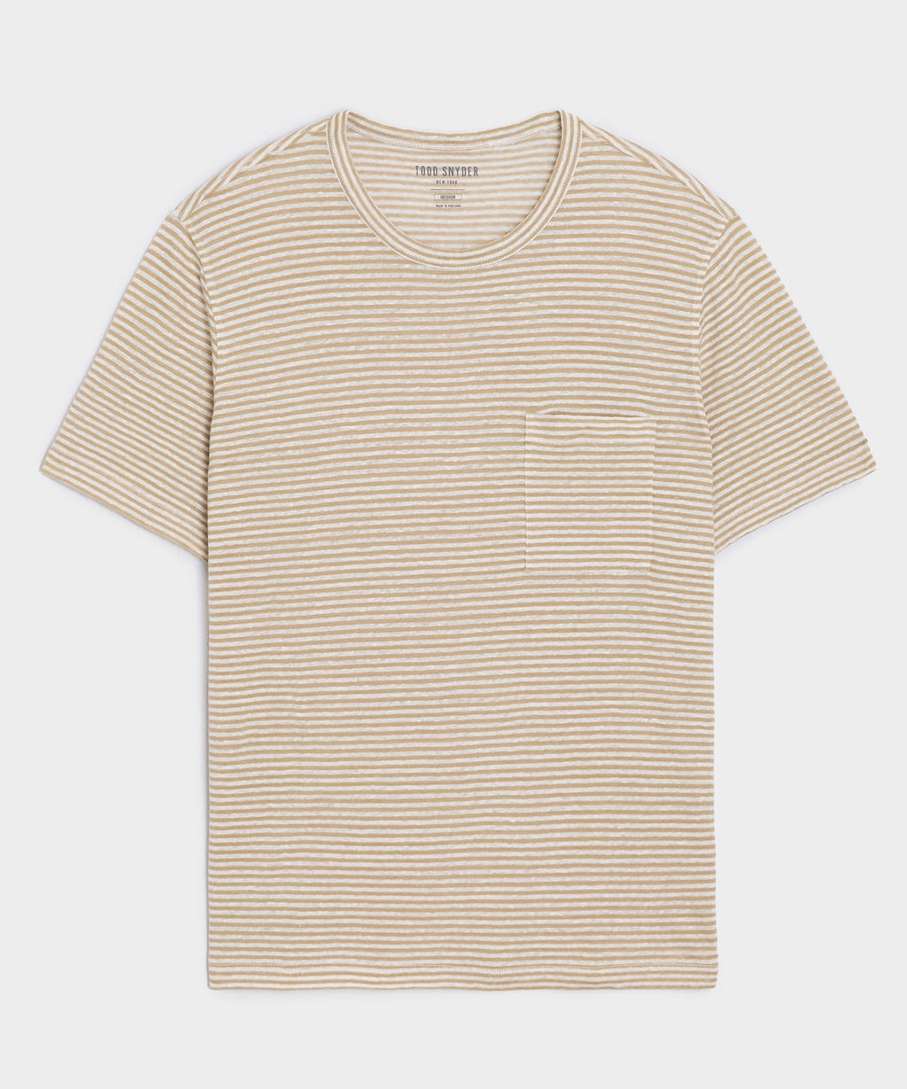 Linen Pocket Tee