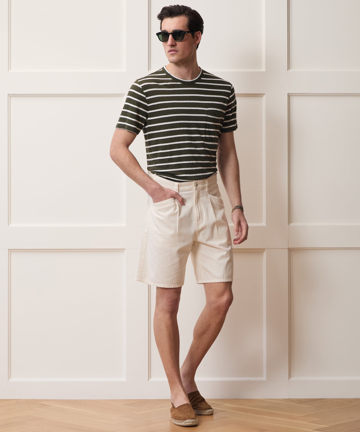 Linen Pocket Tee