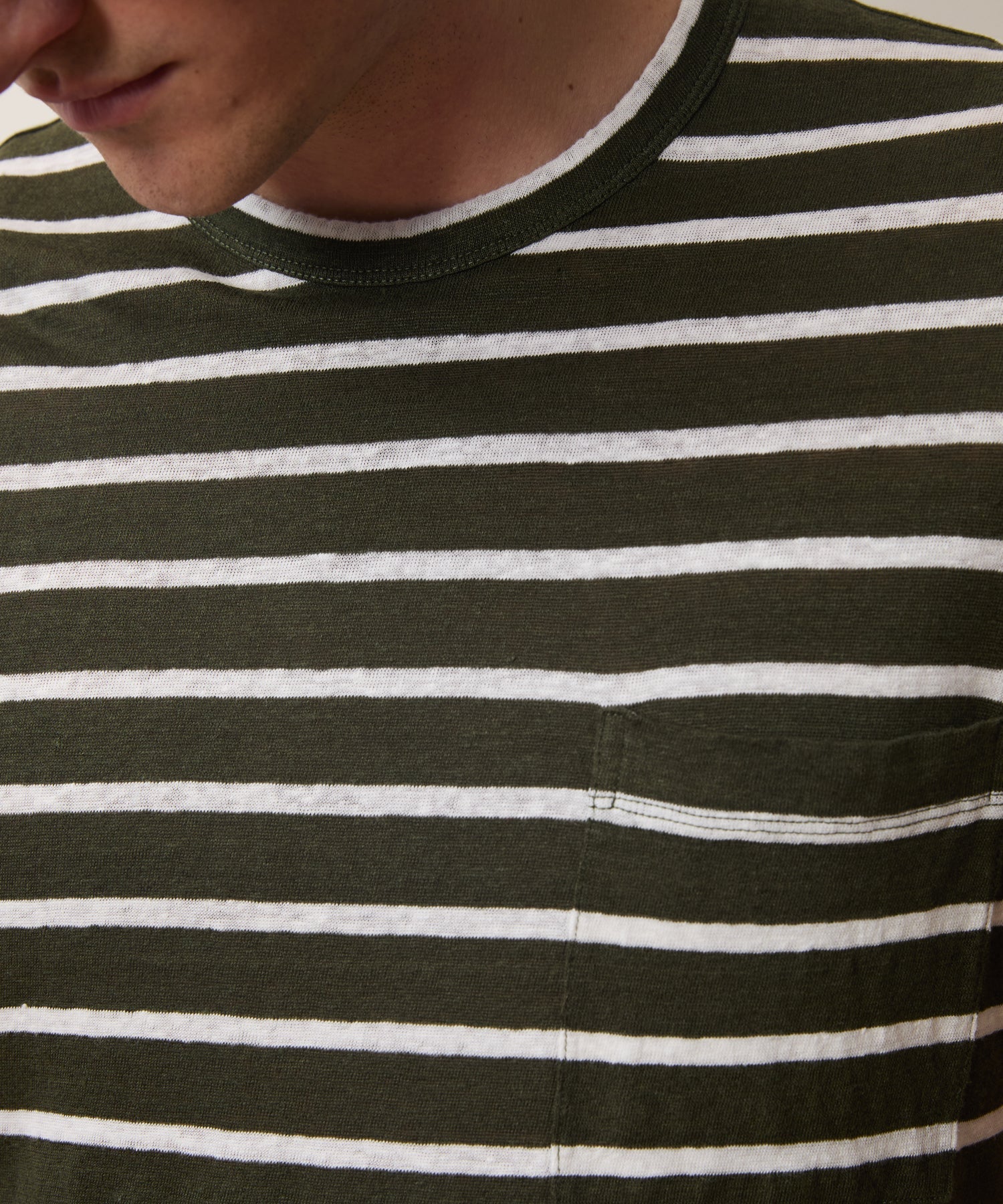Linen Pocket Tee