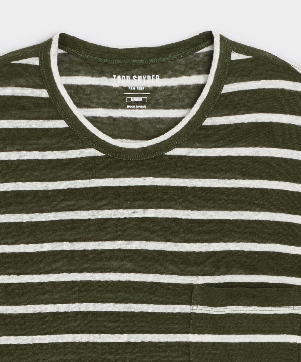 Linen Pocket Tee