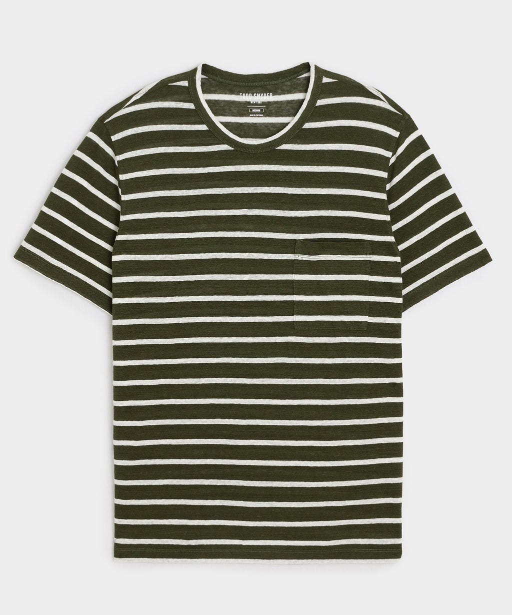 Linen Pocket Tee