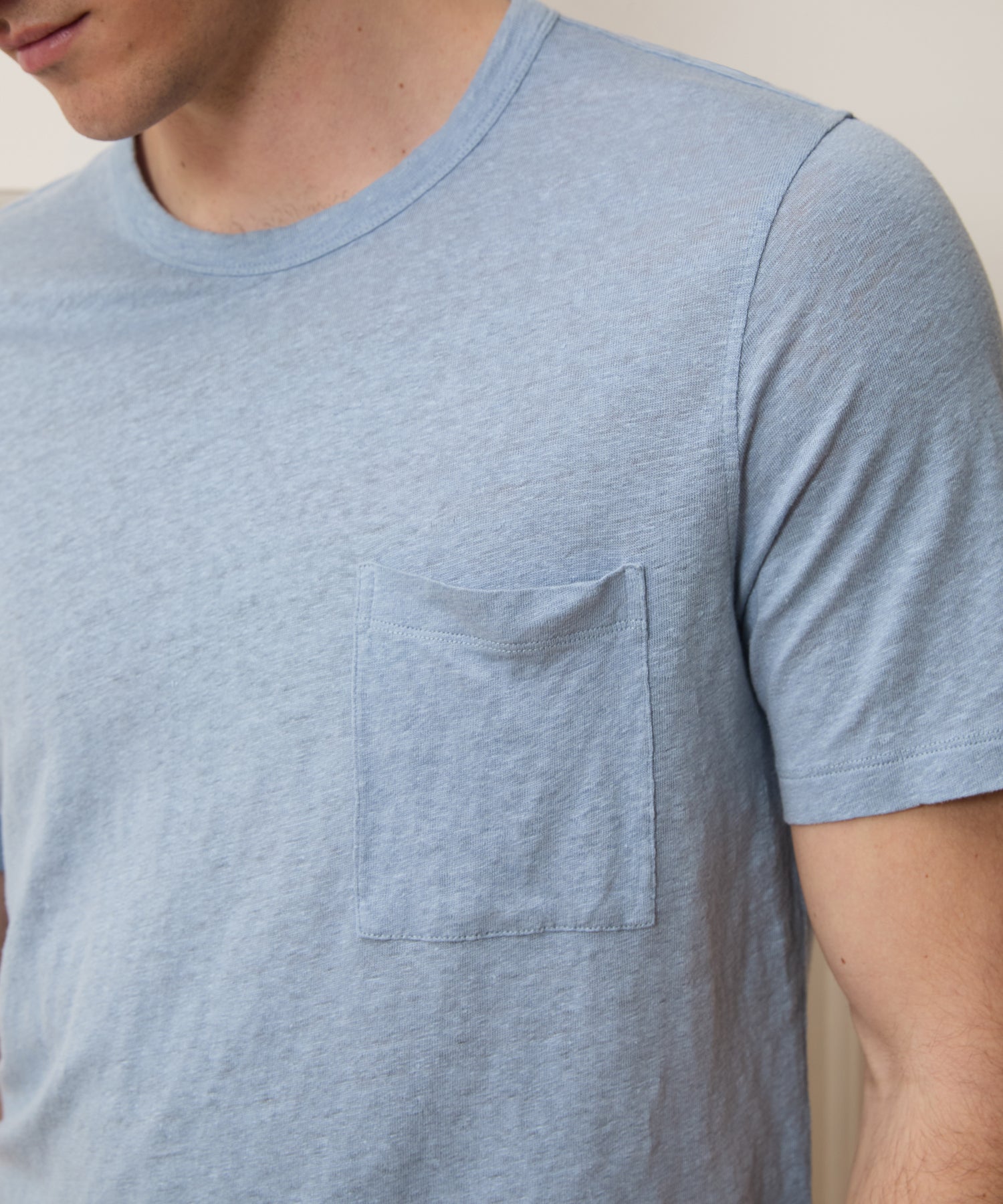 Linen Pocket Tee