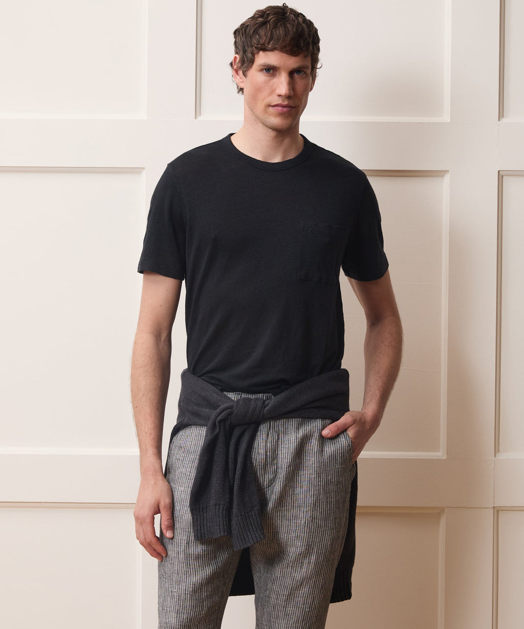 Linen Pocket Tee
