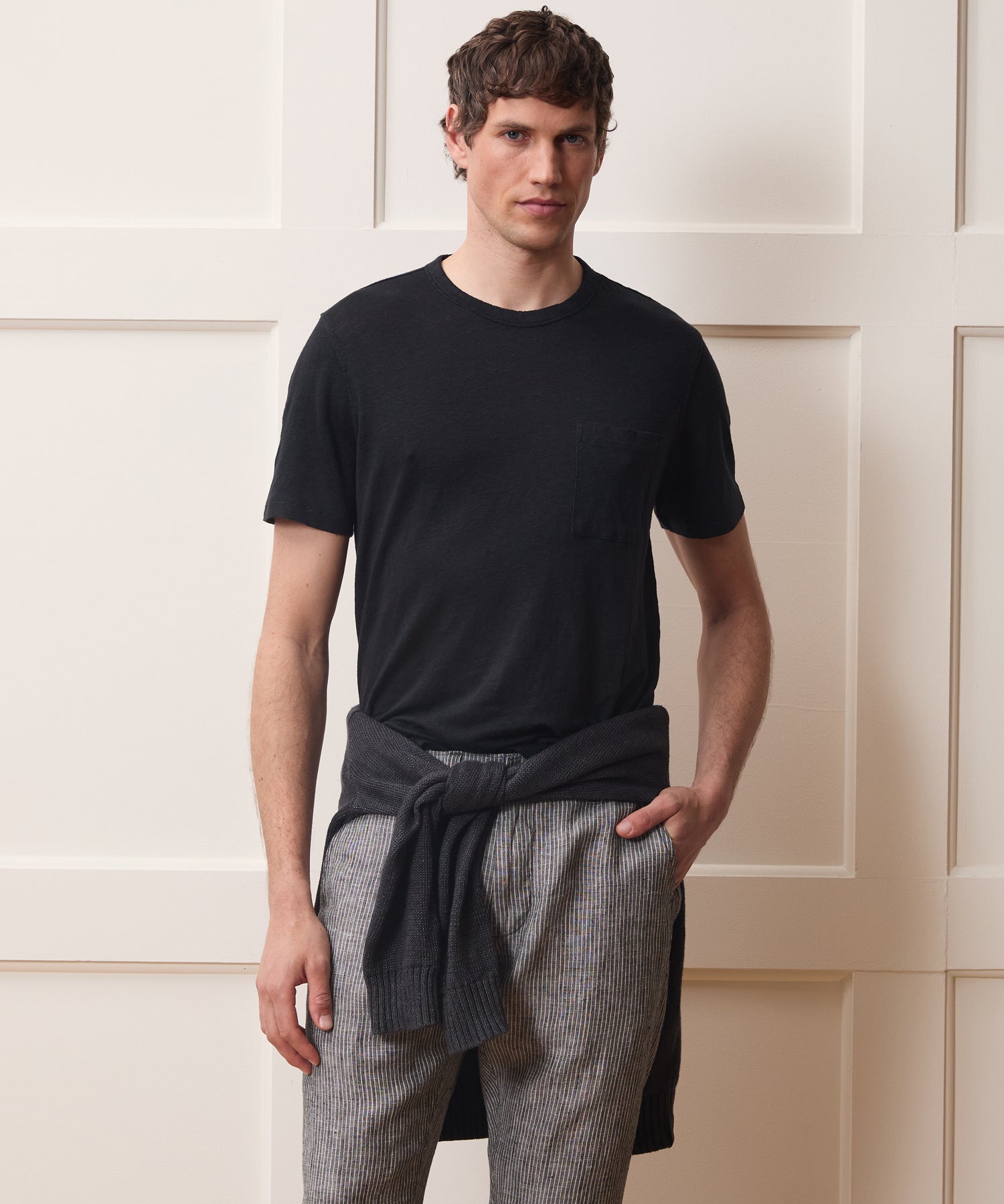 Linen Pocket Tee